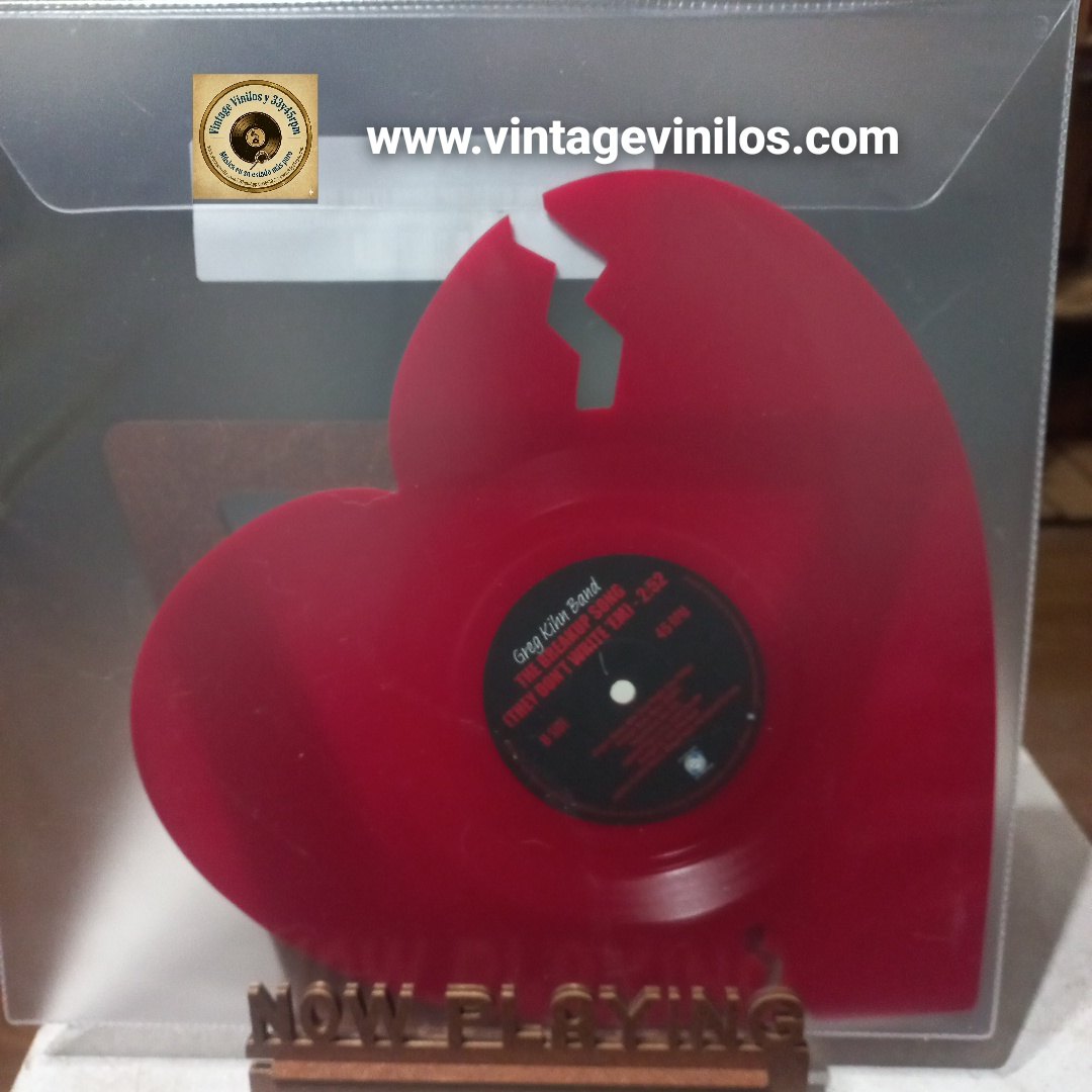 Greg Kihn Band The Breakup Song / In Jeopardy (Heart Versions) Maxi 12" Mint