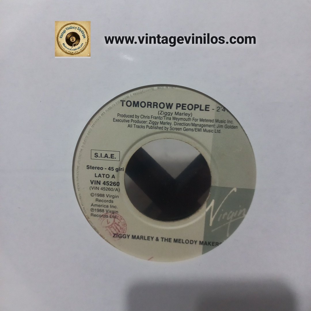 Ziggy Marley Tomorrow People Simple 7" VG+