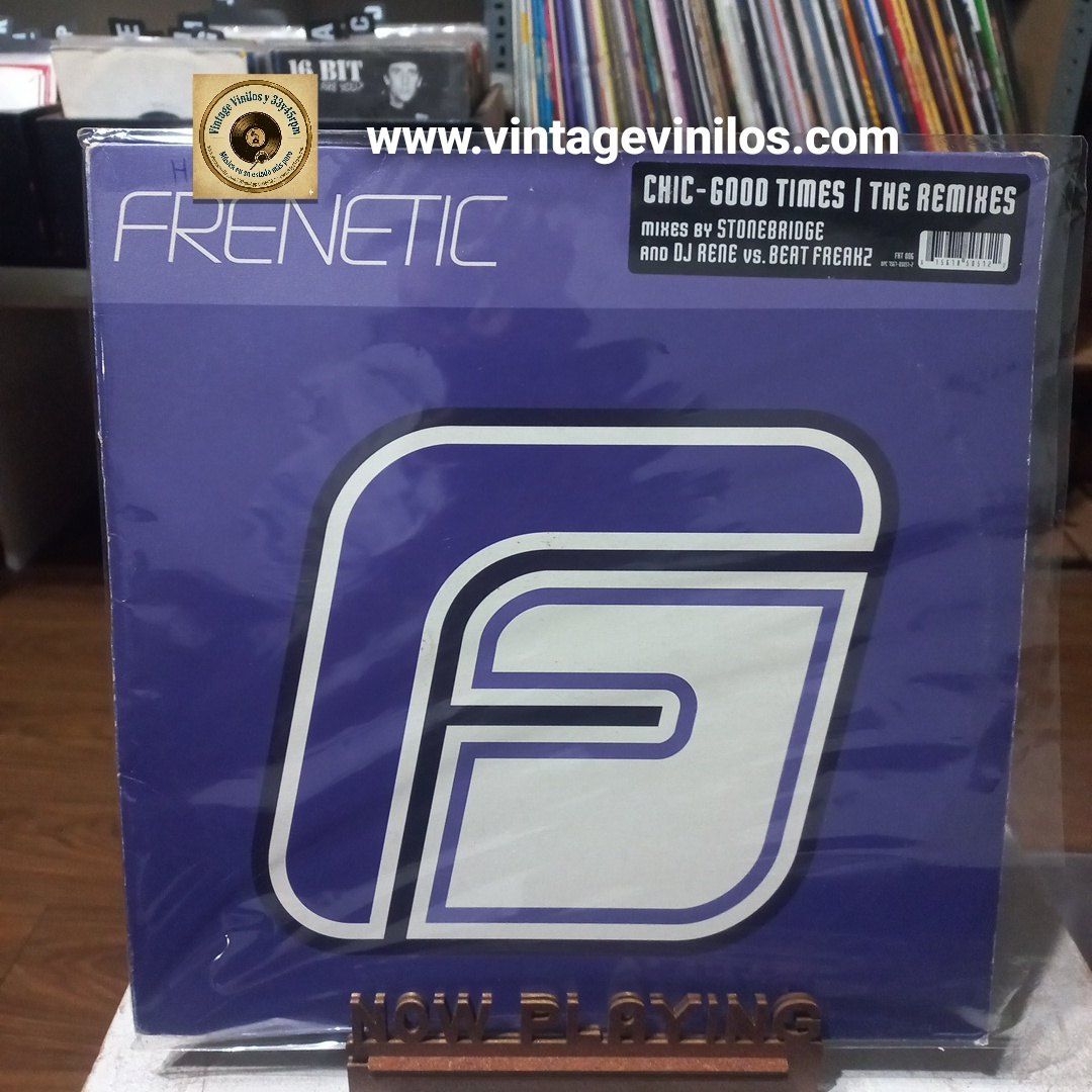 Chic Good Times (The Remixes) Maxi 12" VG+