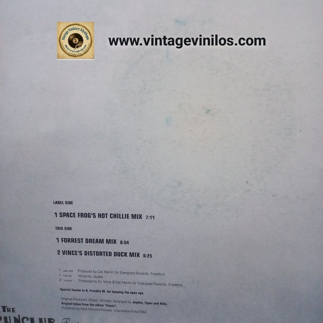 Fiesta De Los Tamborileros (Space Frog Remixes) Maxi 12" VG+