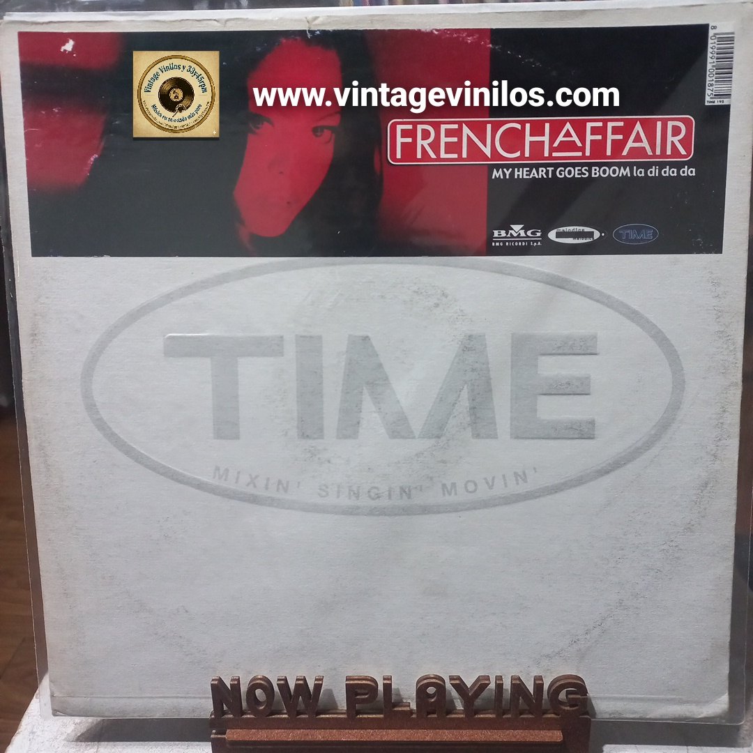 French Affair My Heart Goes Boom Maxi 12" VG+