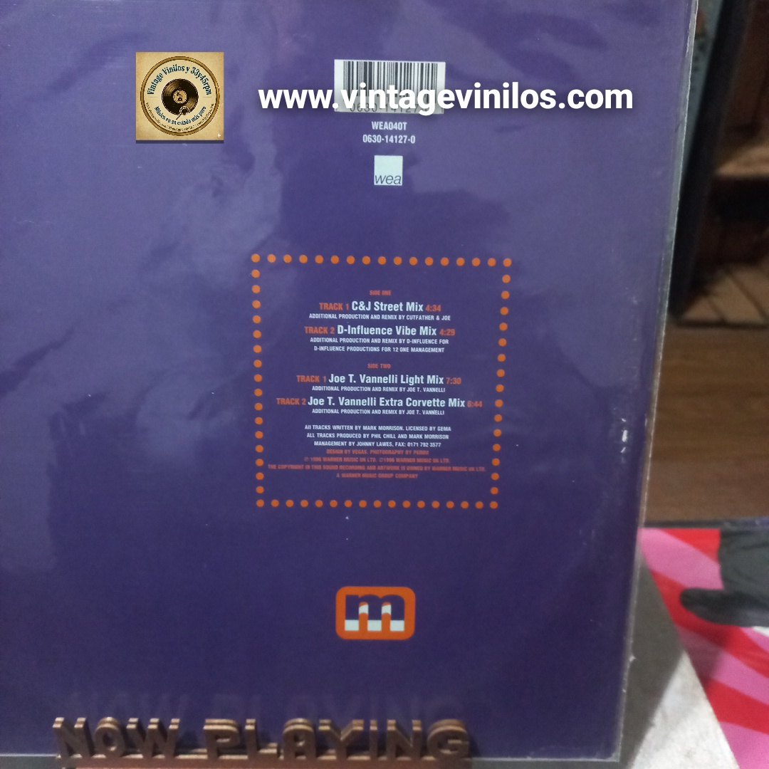 Mark Morrison Return Of The Mack Maxi 12" VG+