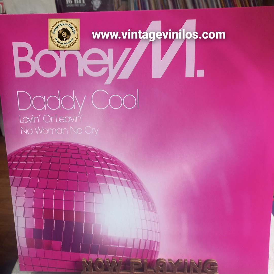 Boney M Daddy Cool Maxi 12" Mint
