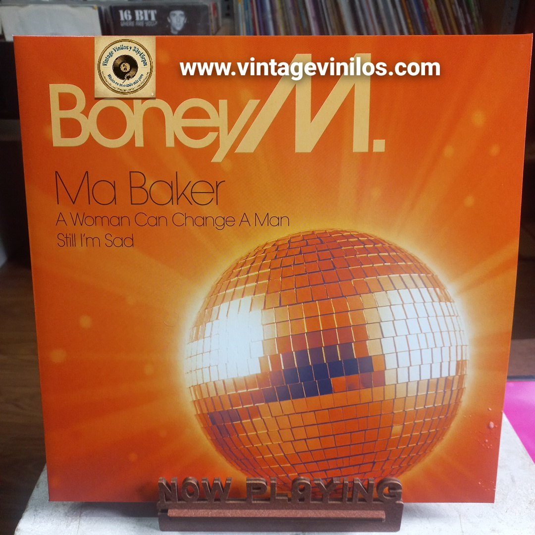 Boney M Ma Baker Maxi 12" Mint