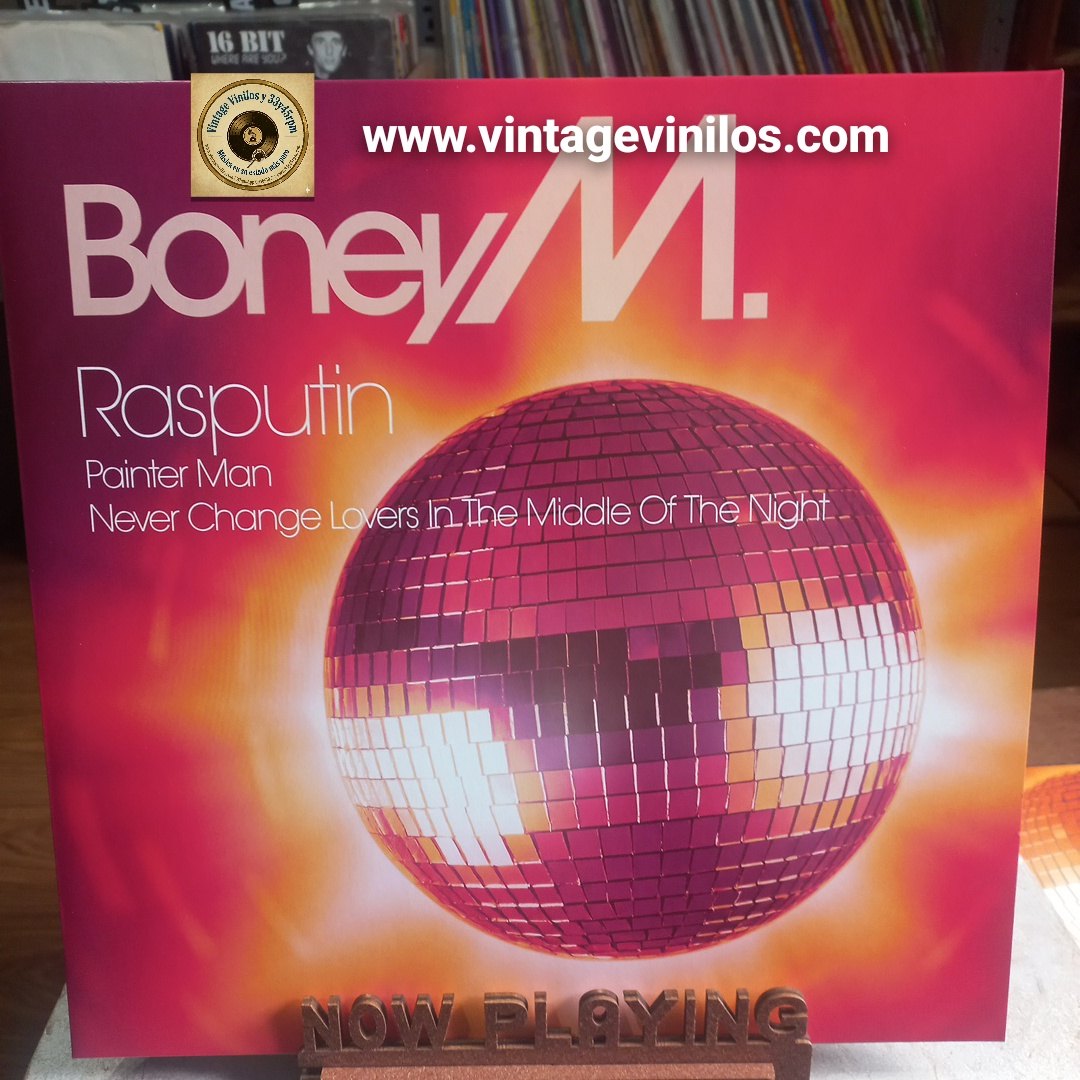 Boney M Rasputin Maxi 12" Mint