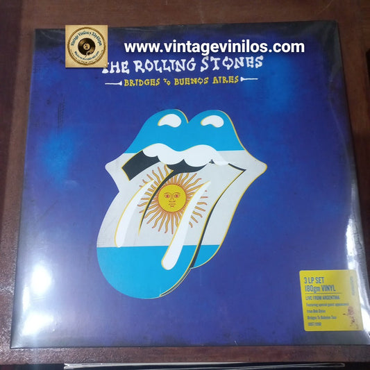 The Rolling Stones Bridges To Buenos Aires LP Nuevo Mint