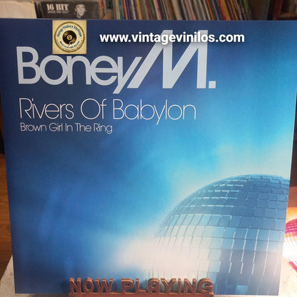 Boney M Rivers Of Babylon Maxi 12" Mint