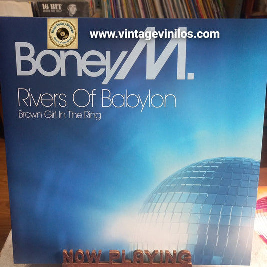 Boney M Rivers Of Babylon Maxi 12" Mint