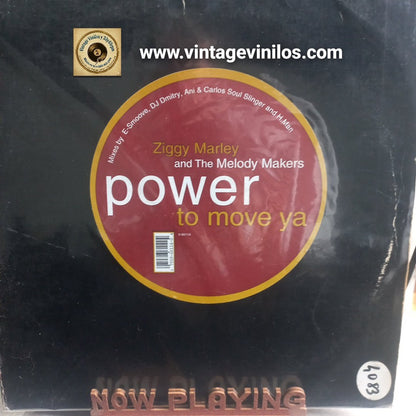 Ziggy Marley Power To Move Ya Maxi 12" VG+