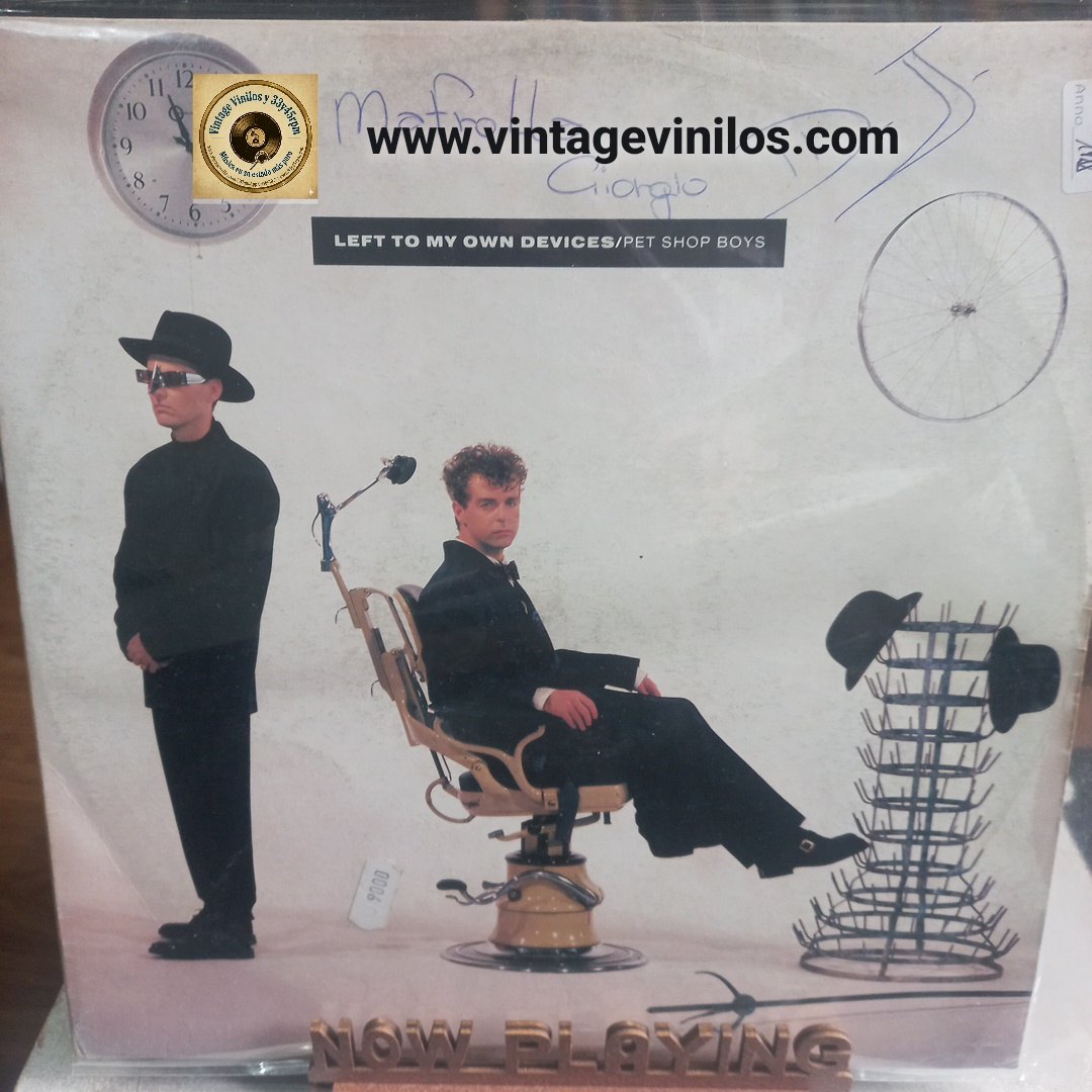 Pet Shop Boys Left To My Own Devices Maxi 12" VG+