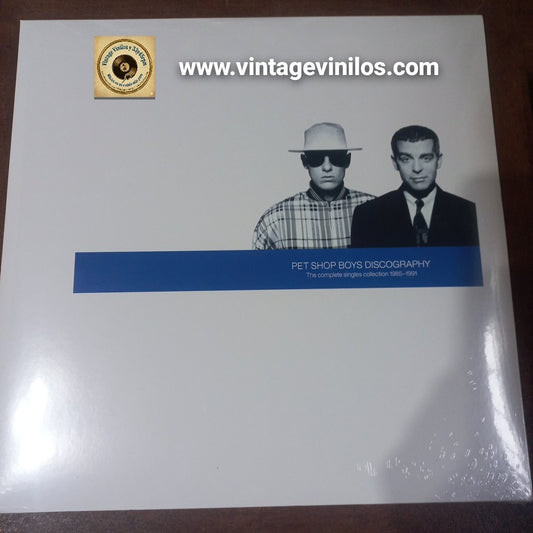 Pet Shop Boys Discography The Complete Singles Collection LP Nuevo Mint