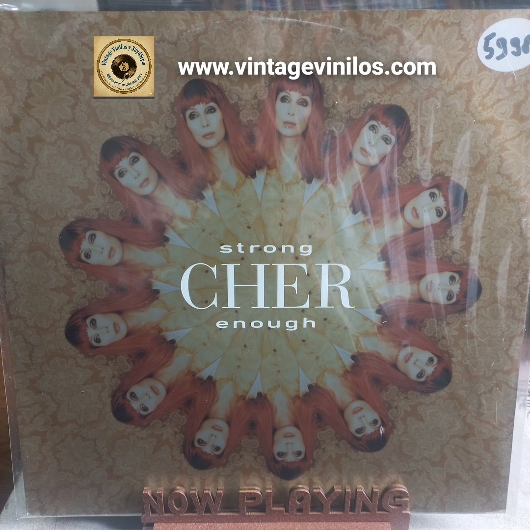 Cher Strong Enough Maxi 12" VG+