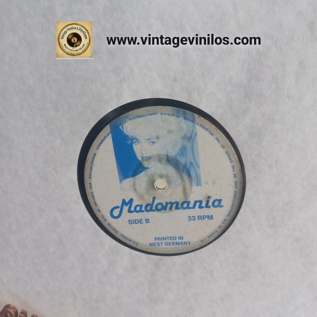 Madonna Madomania Megamix Maxi 12" VG+