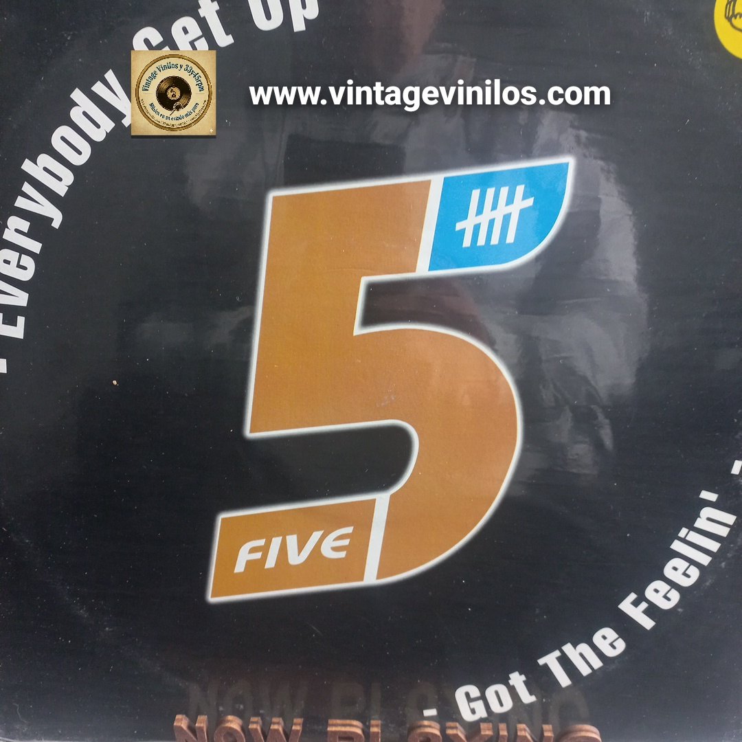 Five Everybody Get Up / Got The Feelin' Maxi 12" VG+