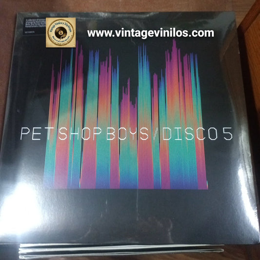 Pet Shop Boys Disco 5 LP Nuevo Mint