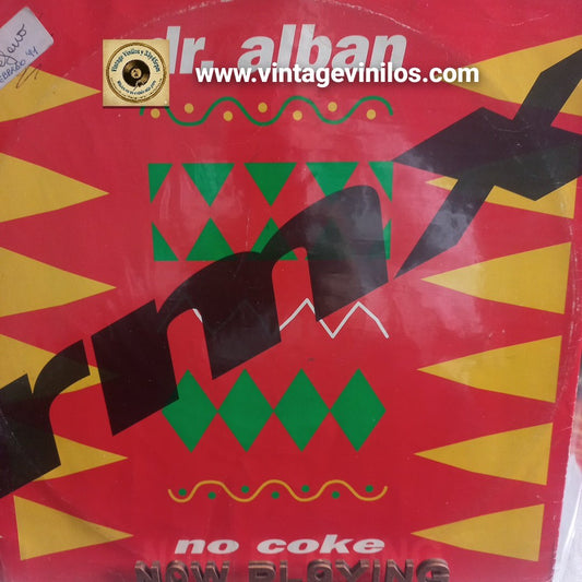 Dr. Alban No Coke / Hello Afrika Maxi 12" VG+