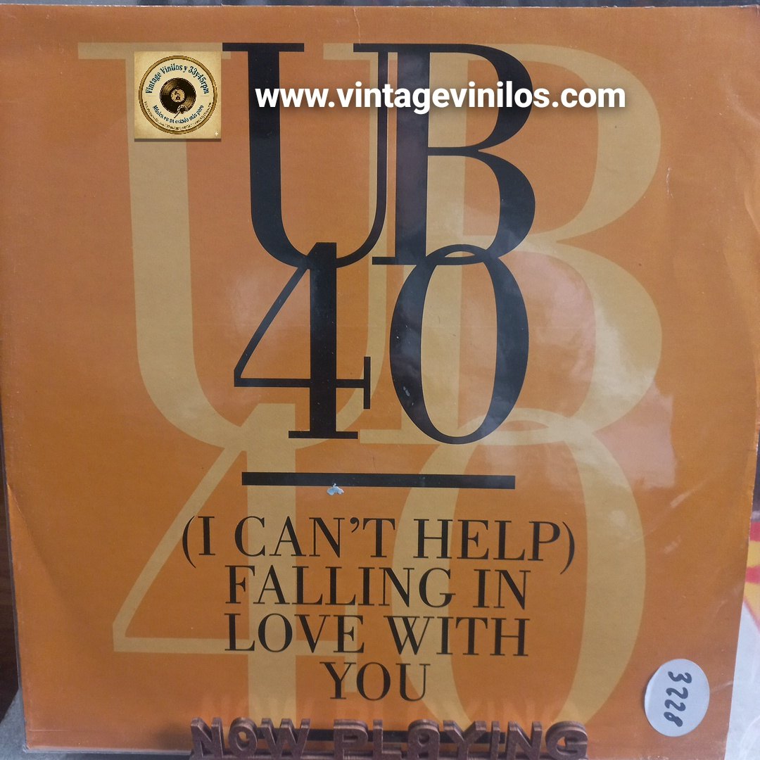 UB40 (I Can't Help) Falling In Love With You Maxi 12" VG+