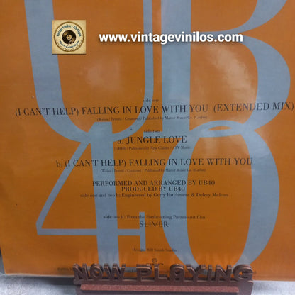 UB40 (I Can't Help) Falling In Love With You Maxi 12" VG+