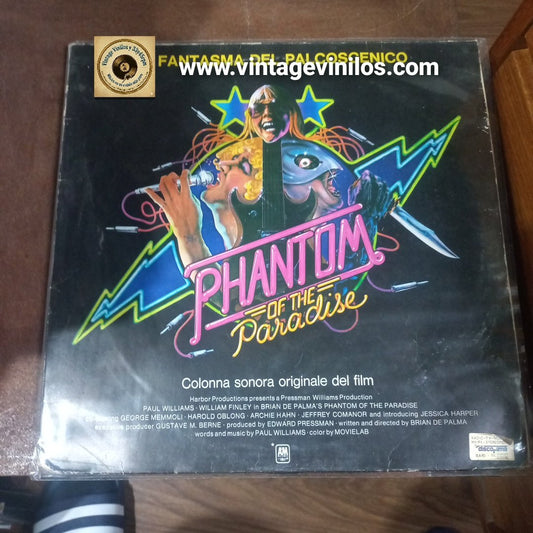 Phantom Of The Paradise (Banda Sonora Original) LP De Epoca VG+