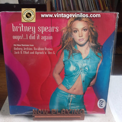 Britney Spears Oops!... I Did It Again Maxi 12" VG+