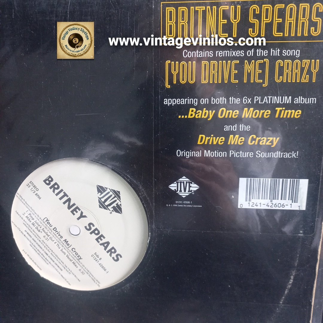 Britney Spears You Drive Me Crazy Maxi 12" VG+