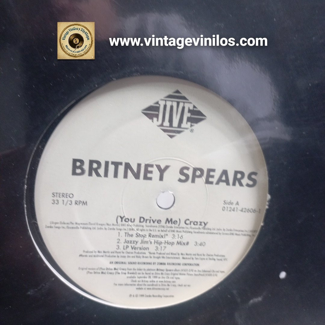 Britney Spears You Drive Me Crazy Maxi 12" VG+