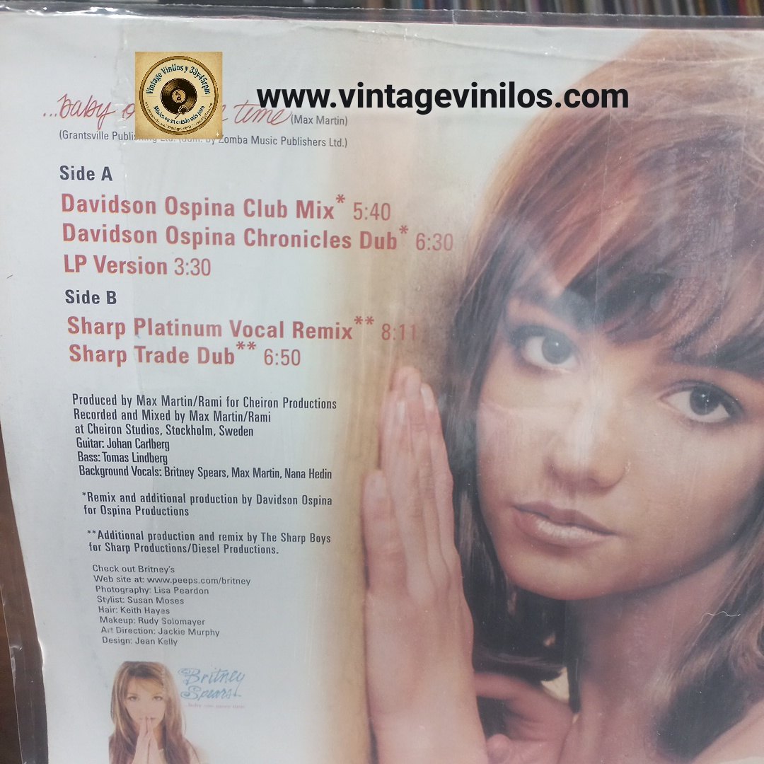 Britney Spears Baby One More Time Maxi 12" VG+