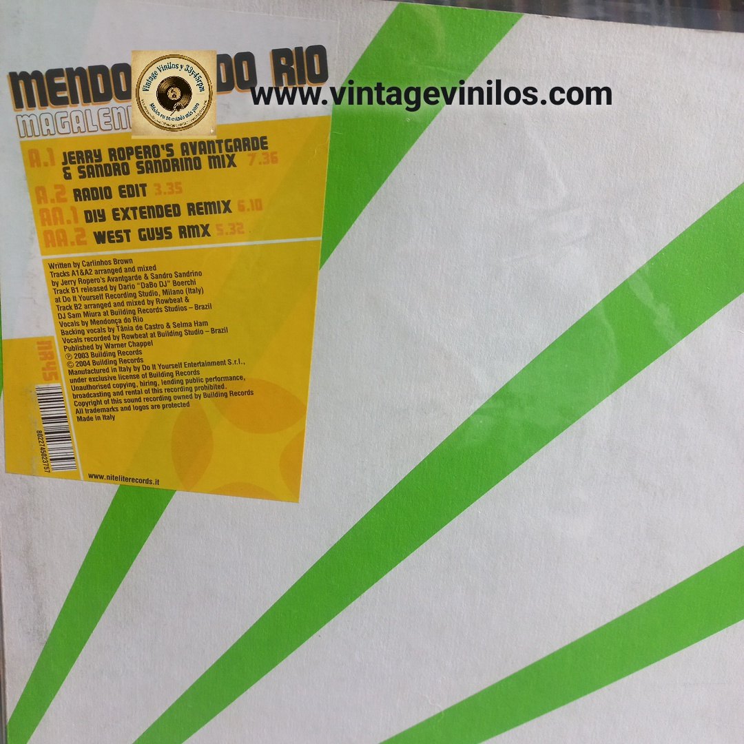 Mendonça Do Rio Magalenha Maxi 12" VG+