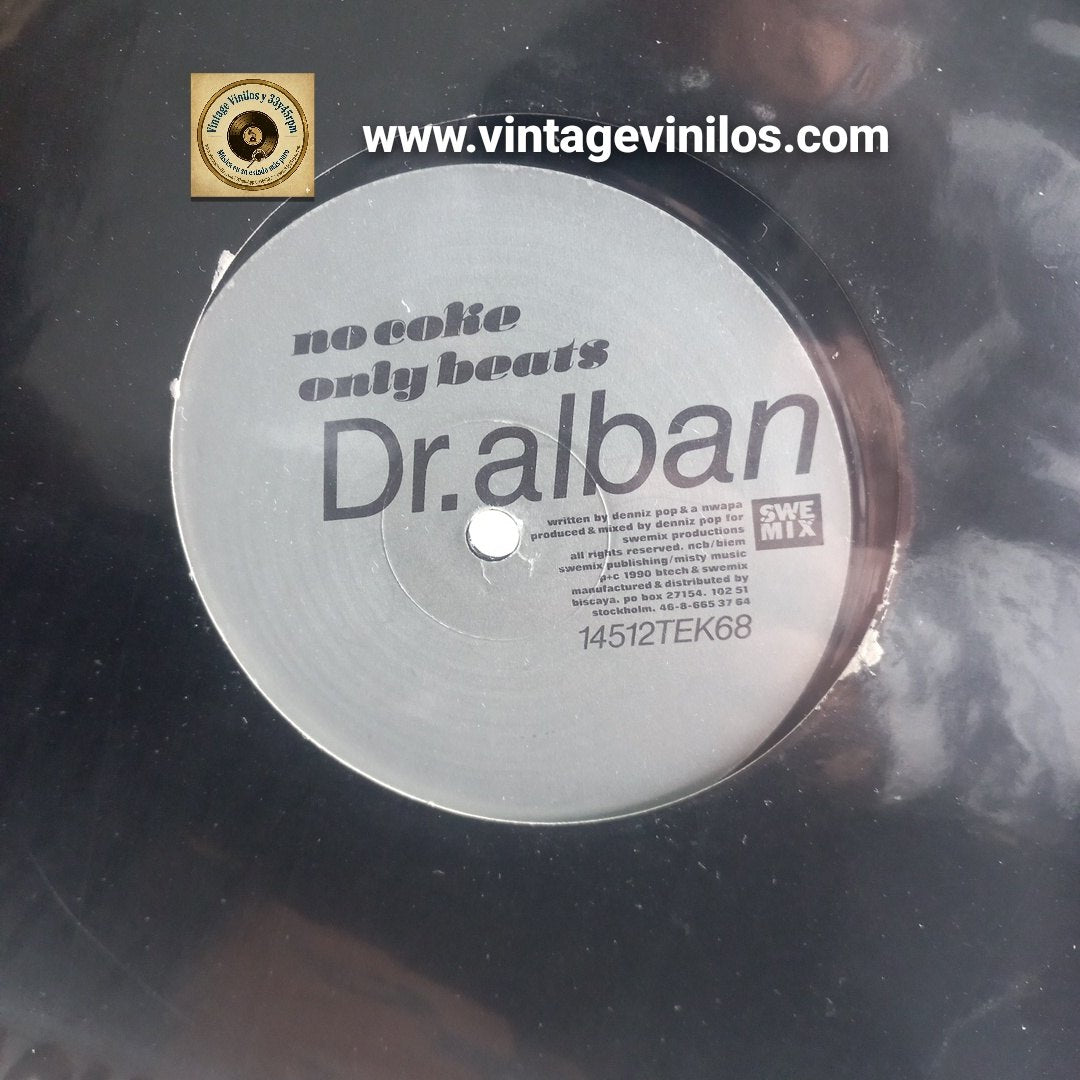 Dr. Alban No Coke / Hello Afrika Maxi 12" VG+