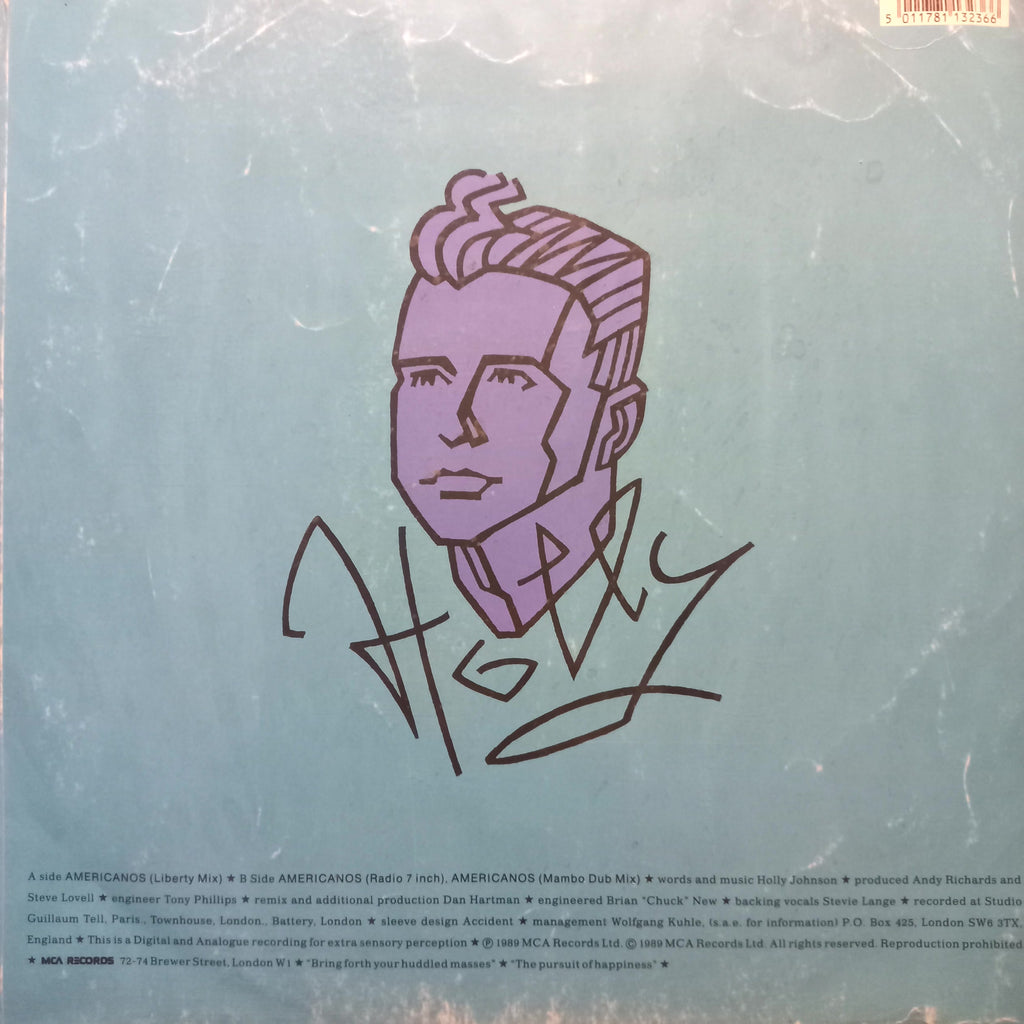 Holly Johnson Americanos Maxi 2da. Mano Usado en Muy Buen Y/O Excelente Estado