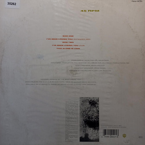A-ha I ve been losing you  Maxi 2da. Mano Usado en Muy Buen Y/O Excelente Estado