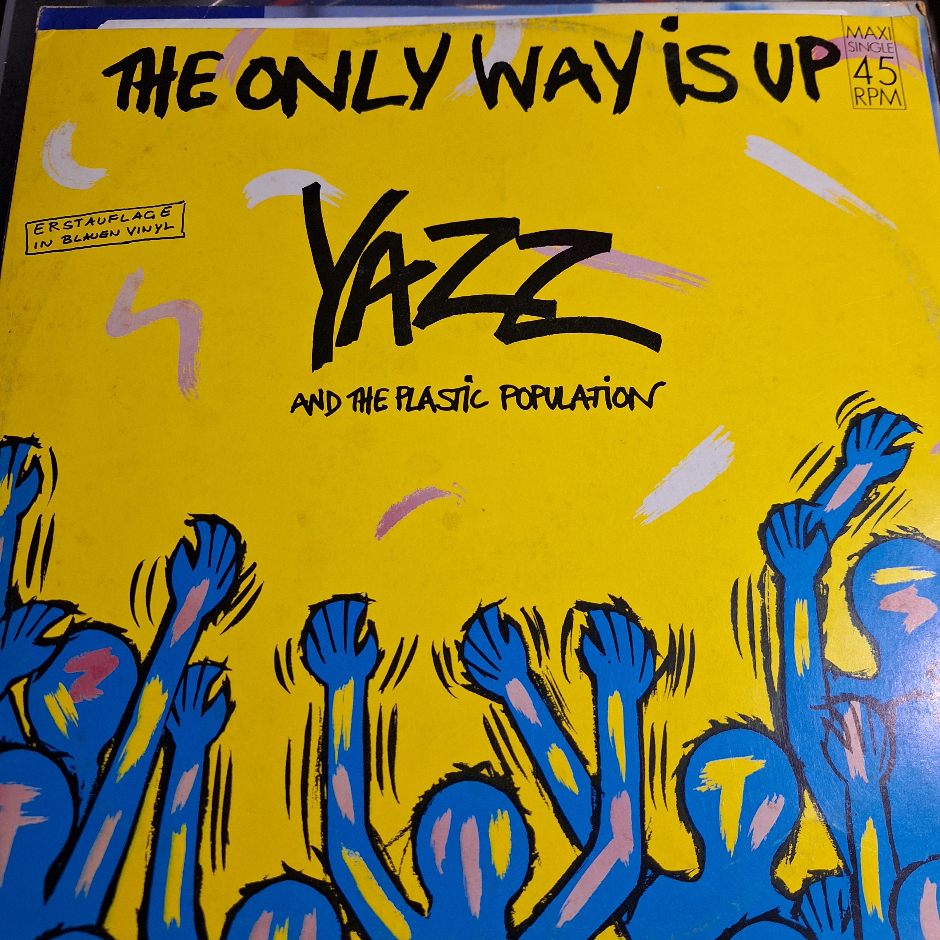 Yazz The Only Way is UP Maxi 2da. Mano Usado VG+
