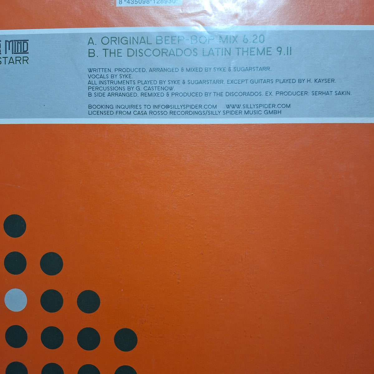 Syke N Sugarstarr Release Your Mind Maxi 2da. Mano VG+