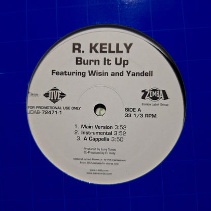 R. Kelly Burn it Up Maxi 2da. Mano VG+