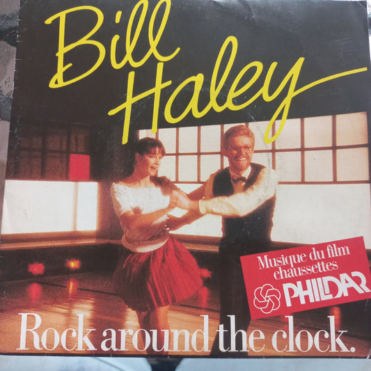Bill Haley Rock Around The Clock Simple 7" 2da. Mano Usado Muy Bien + VG+