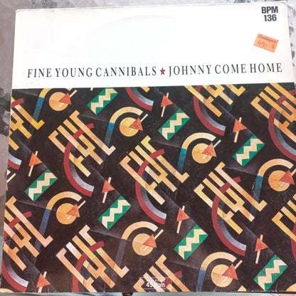 Fine Young Cannibals Jhonny Come Home Maxi De Epoca VG+