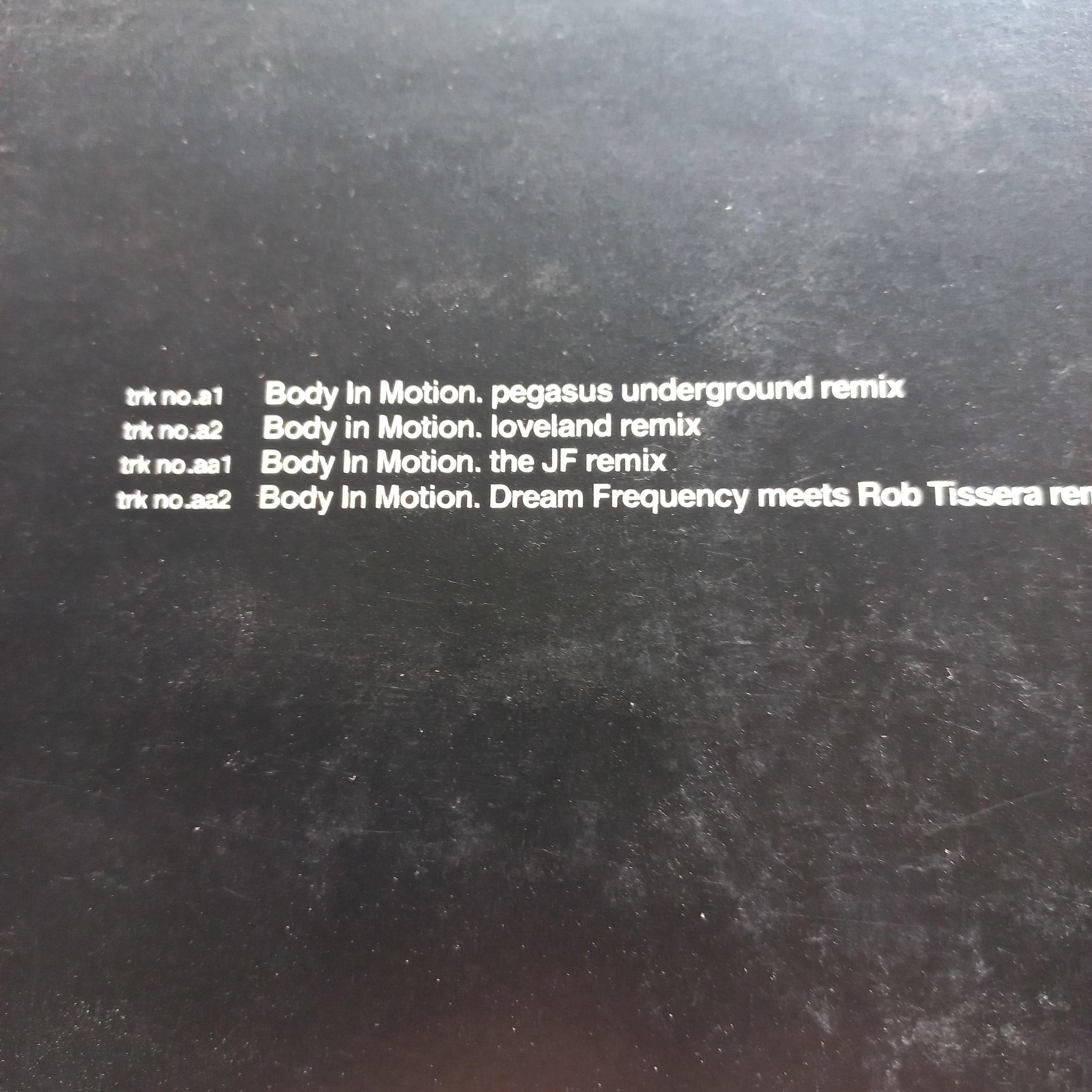 Atlantic Ocean Body in Motion Remixes Maxi De Epoca VG+