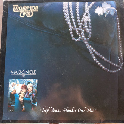 Thompson Twins Lay your Hands Maxi De Epoca VG+