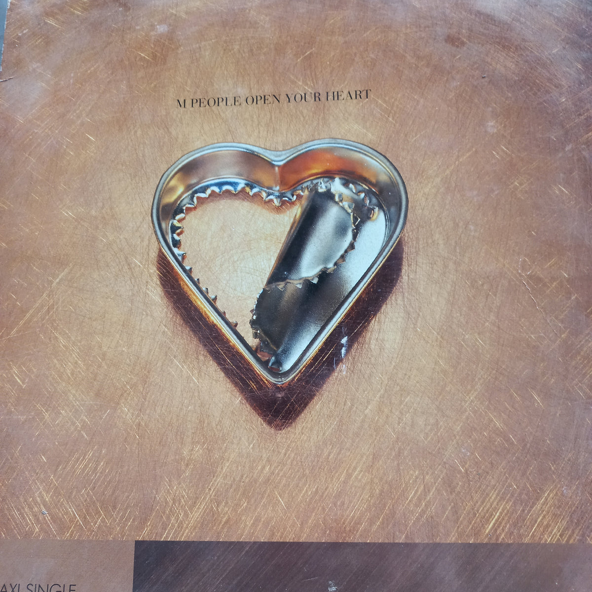 M People Open Your Heart Maxi De Epoca VG+