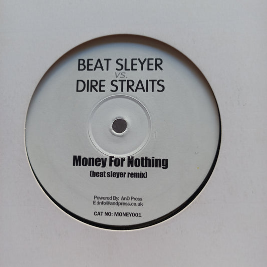 Dire Straits feat Beat Sleyer Money For Nothing Tremendo Maxi De Epoca VG+