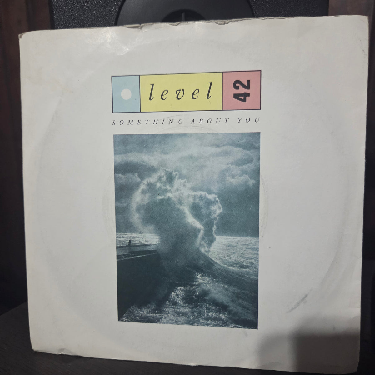 Level 42 Something About You Simple 7" 2da. Mano VG+