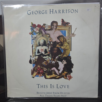 George Harrison Is This Love Maxi De Epoca VG+
