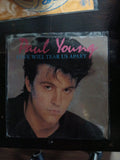 Paul Young Love Will Tear Us Appart Simple 7" 2da. Mano VG+