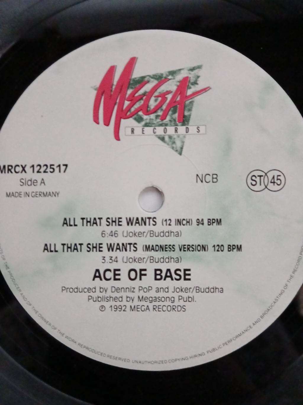 Ace of Base All That She Wants Maxi De Epoca VG+