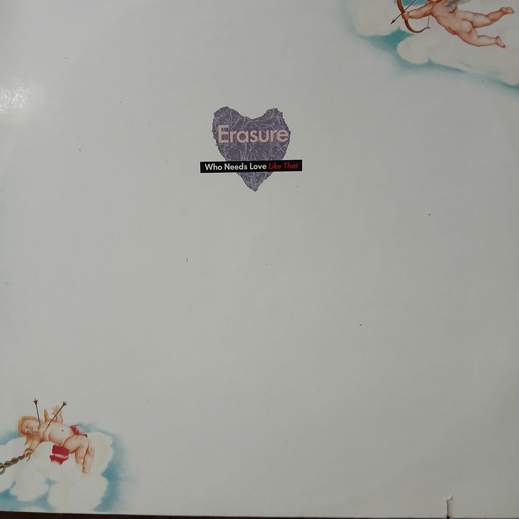 Erasure Who Need Love Like That Maxi De Epoca VG+
