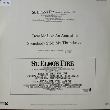 John Parr St. Elmos Fire Maxi De Epoca VG+