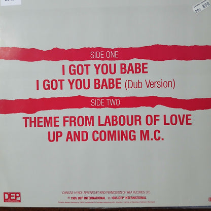 UB40 I Got You Babe Maxi De Epoca VG+