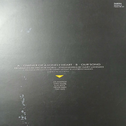 Yes Owner of a Lonely Heart Maxi De Epoca VG+