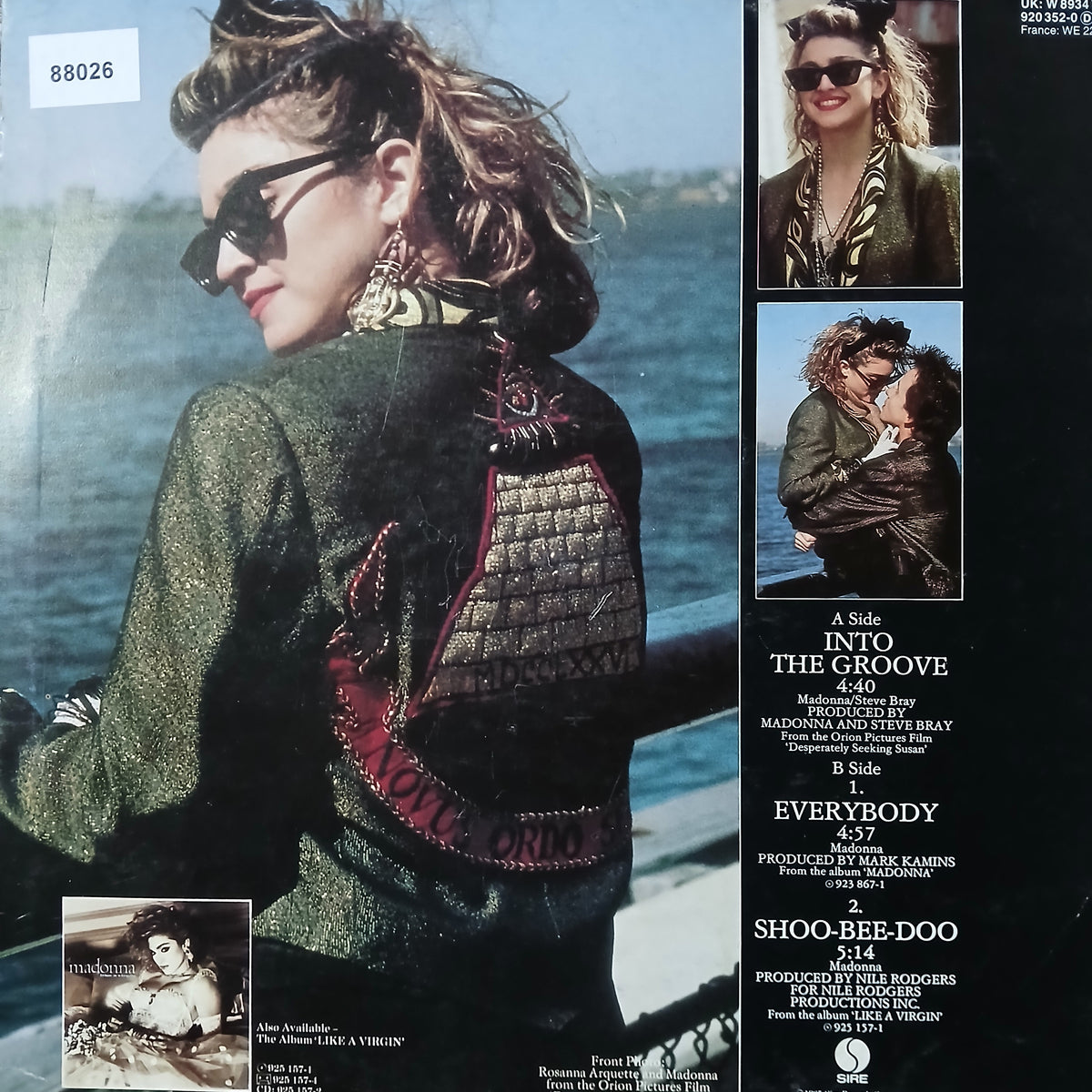 Madonna Into The Groove Maxi De Epoca VG+