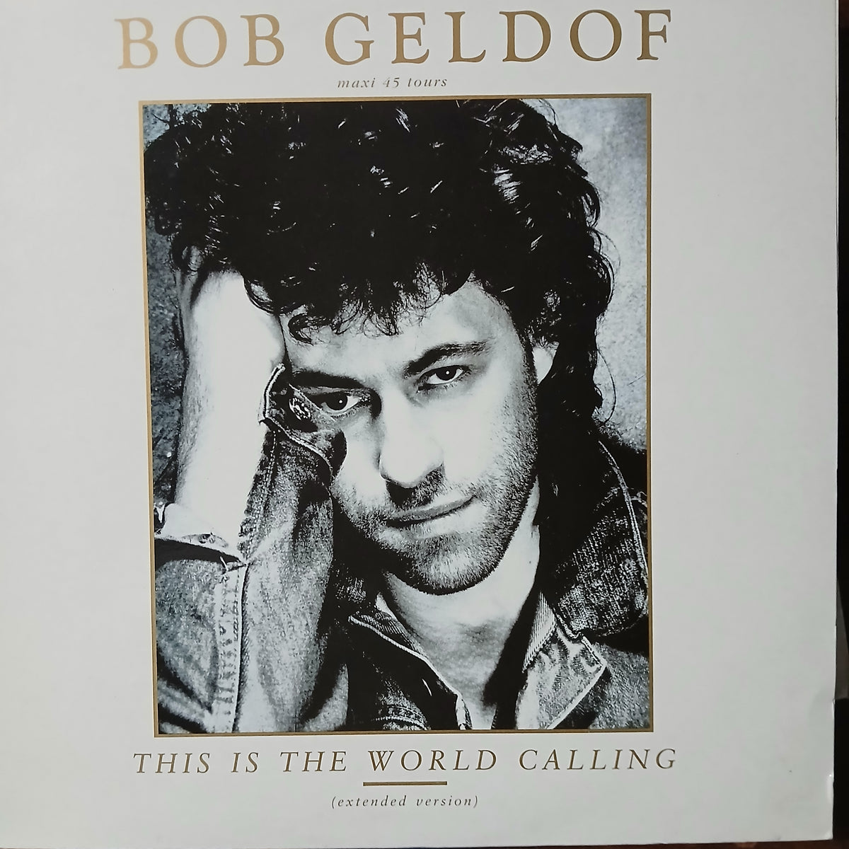 Bob Geldof This is the World Calling Maxi De Epoca VG+